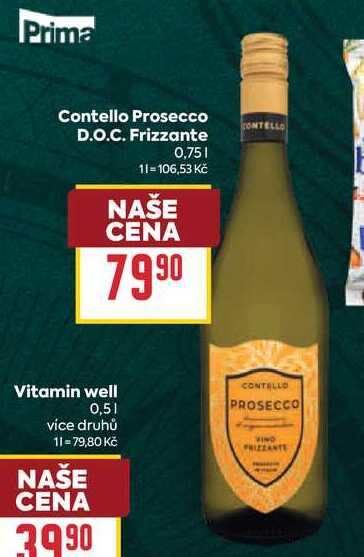 Contello Prosecco D.O.C. Frizzante 0,75l