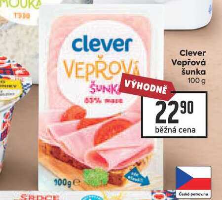 Clever Vepřová šunka 100 g