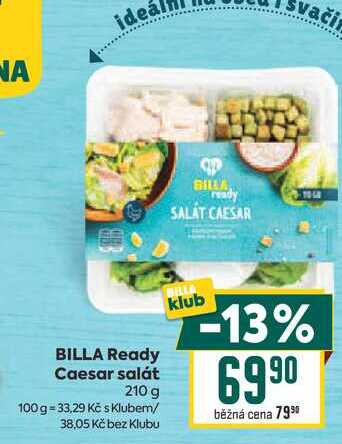 BILLA Ready Caesar salát 210 g
