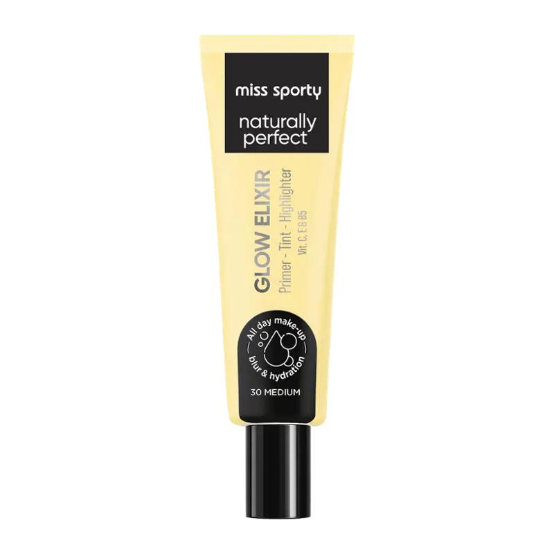 miss sporty Make-up Naturally Perfect Glow Elixir 3v1, 1 ks