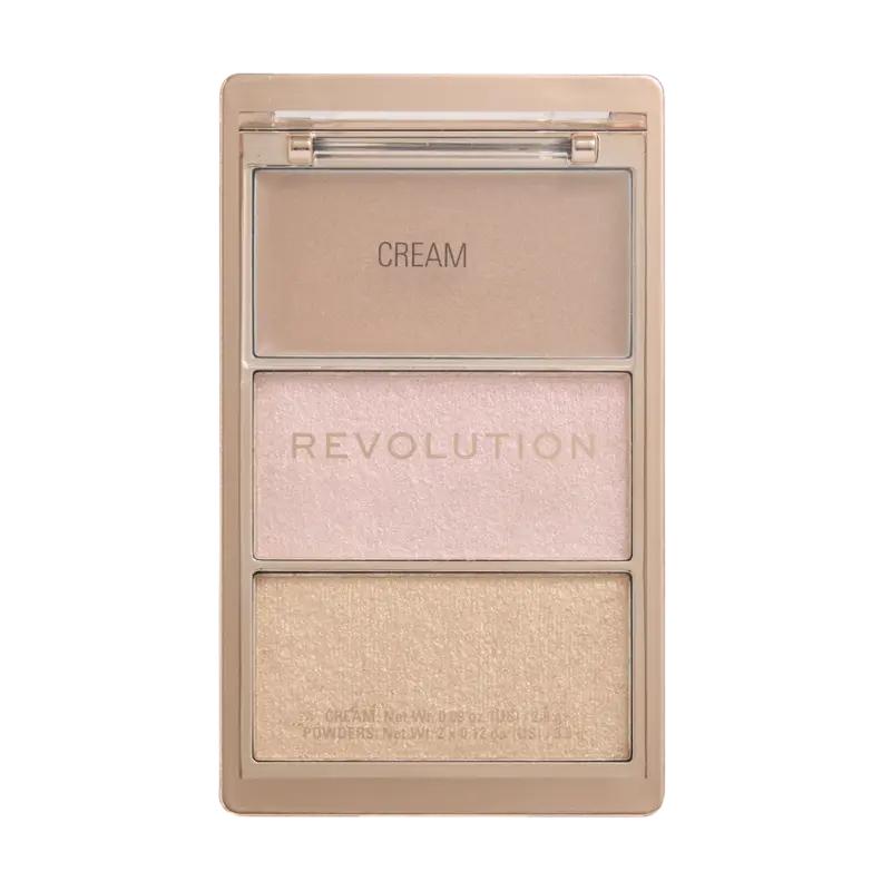 Makeup Revolution Rozjasňující paletka Icon, 1 ks