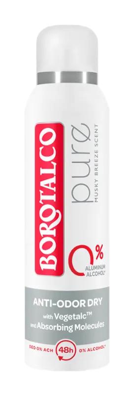 Borotalco Deodorant sprej Pure, 150 ml