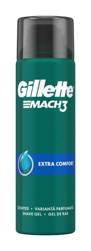 Gillette Gel na holení Mach3 Extra Comfort, 200 ml