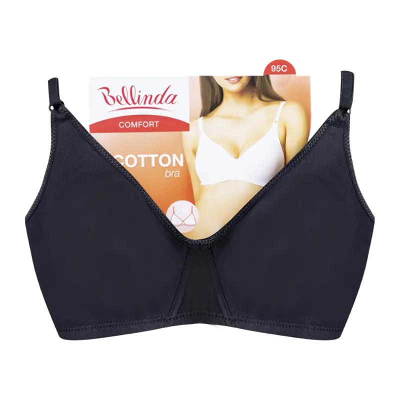 Bellinda Podprsenka Cotton černá, 1 ks