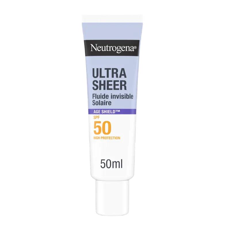 Neutrogena Pleťový fluid Ultra Sheer Age Shield SPF50, 50 ml