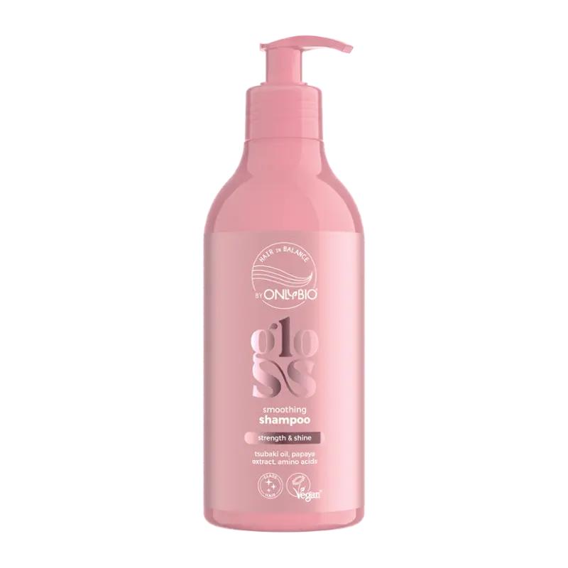 OnlyBio Vyhlazující šampon Gloss, 400 ml
