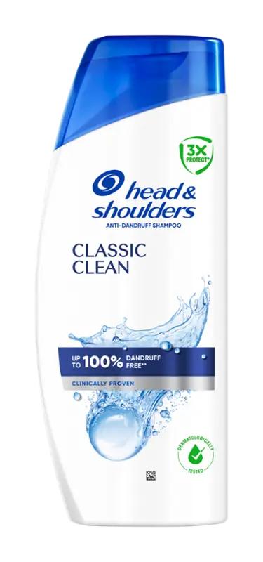 Head & Shoulders Šampon proti lupům Classic Clean, 400 ml