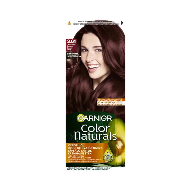 Garnier Barva na vlasy Color Naturals 3.61 ostružinová červená, 1 ks