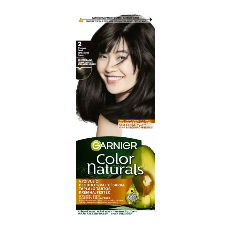 Garnier Barva na vlasy Color Naturals 2.0 přirozená černá, 1 ks