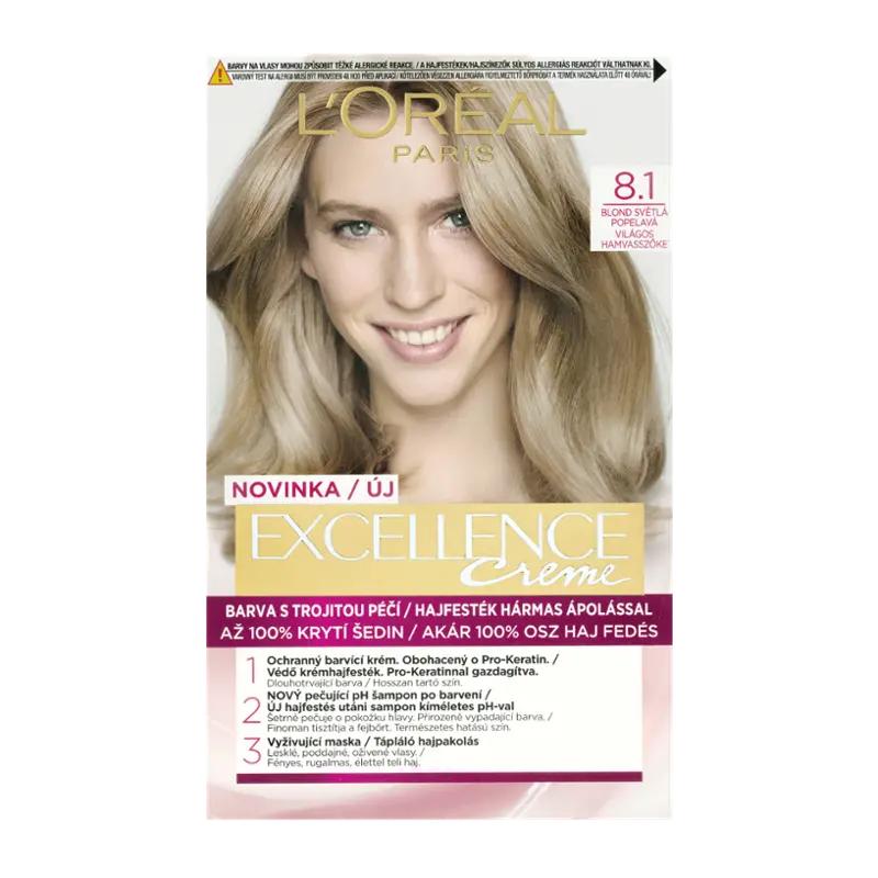 L'Oréal Barva na vlasy Excellence Creme, 1 ks