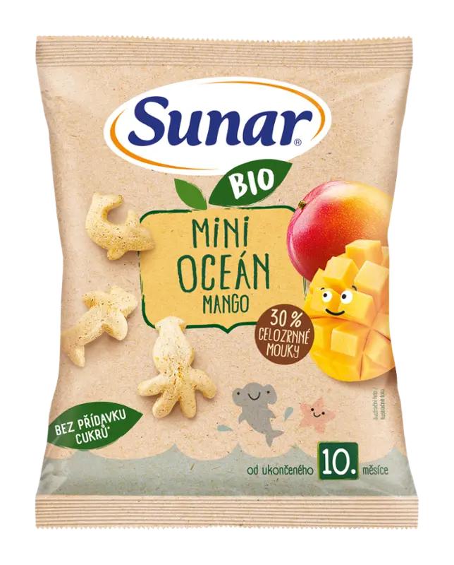 Sunar BIO křupky Mini oceán Mango, 18 g