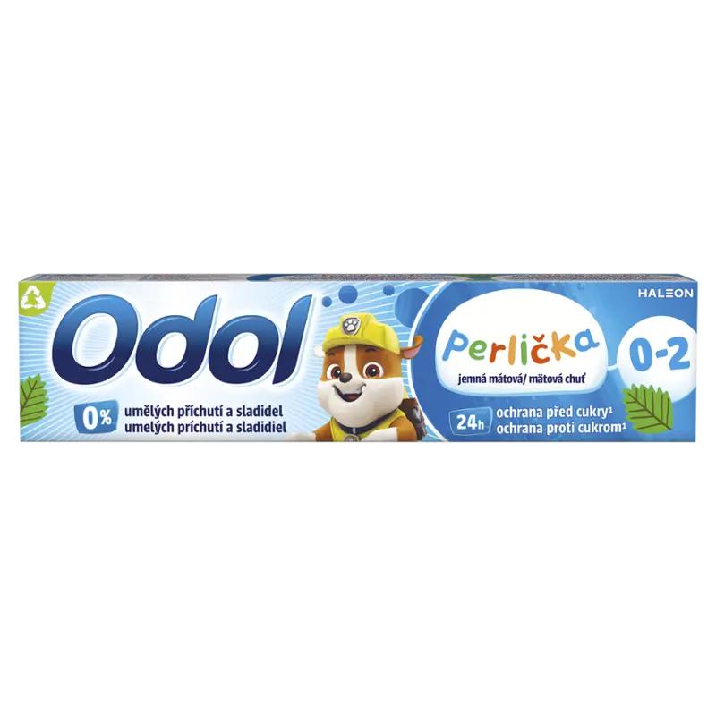 Odol Zubní pasta s fluoridem pro děti Perlička, 0-2 roky, 50 ml
