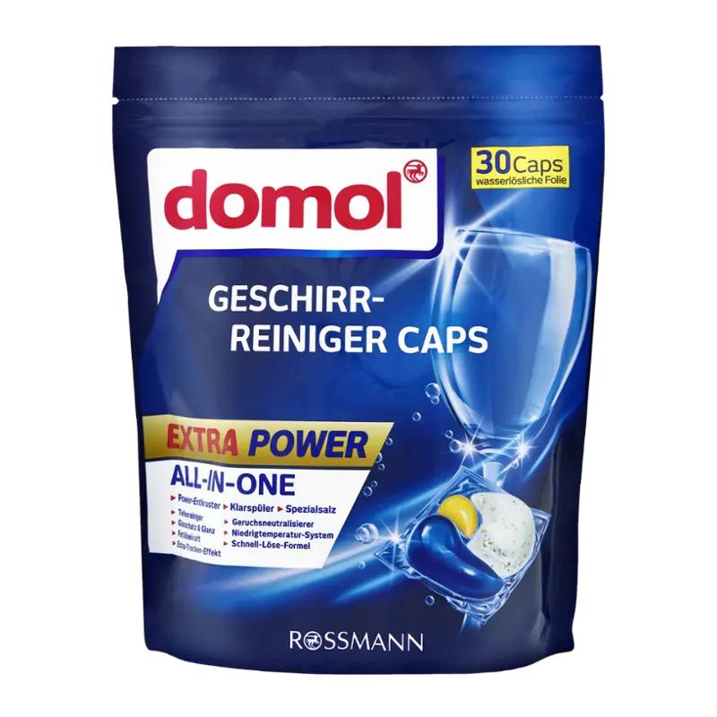Domol Tablety do myčky Extra Power All In One, 30 ks