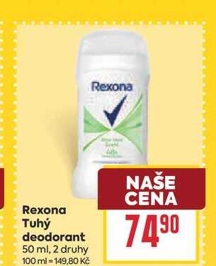 Rexona Tuhý deodorant 50 ml