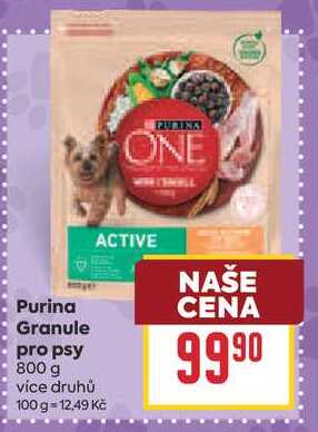 Purina Granule pro psy 800 g