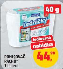 POHLCOVAČ PACHŮ, 1 balení 