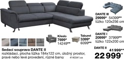 Sedací souprava DANTE III