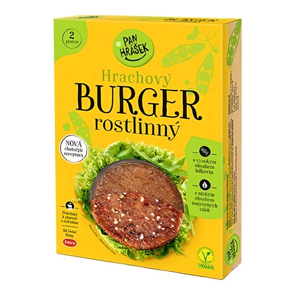 Pan Hrášek Hrachový Burger rostlinný