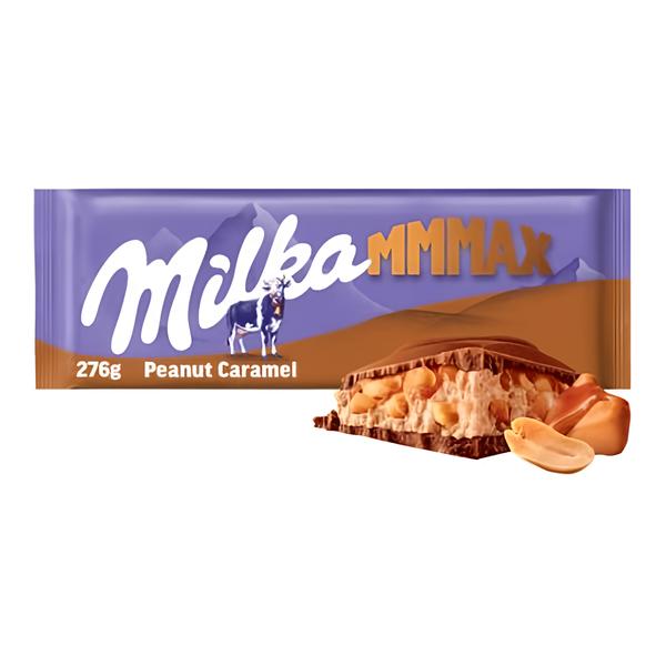 Milka čokoláda Mmmax Peanut Caramel mléčná s arašídy