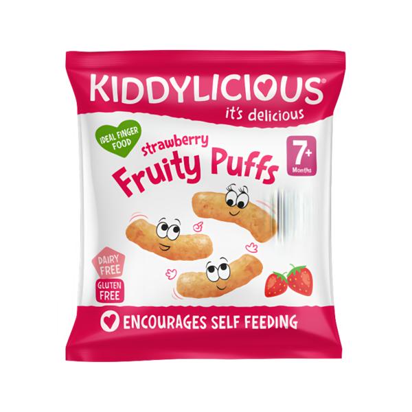 Kiddylicious Ovocné křupky jahodové
