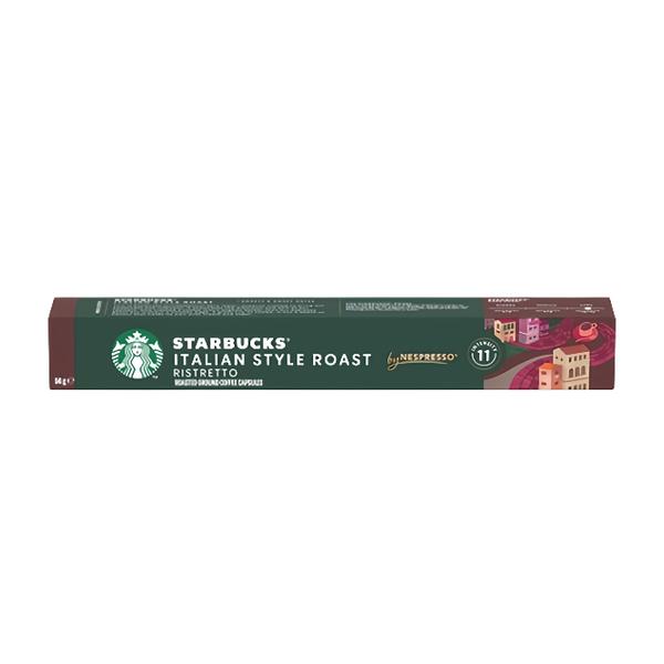 Starbucks® Italian Style Roast by NESPRESSO®, Dark Roast kávové kapsle, 10 kapslí v balení