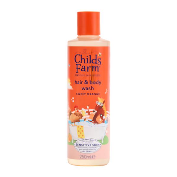 Childs Farm Mycí emulze na vlasy a tělo sladký pomeranč