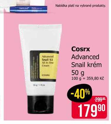 Cosrx Advanced Snail krém 50 g