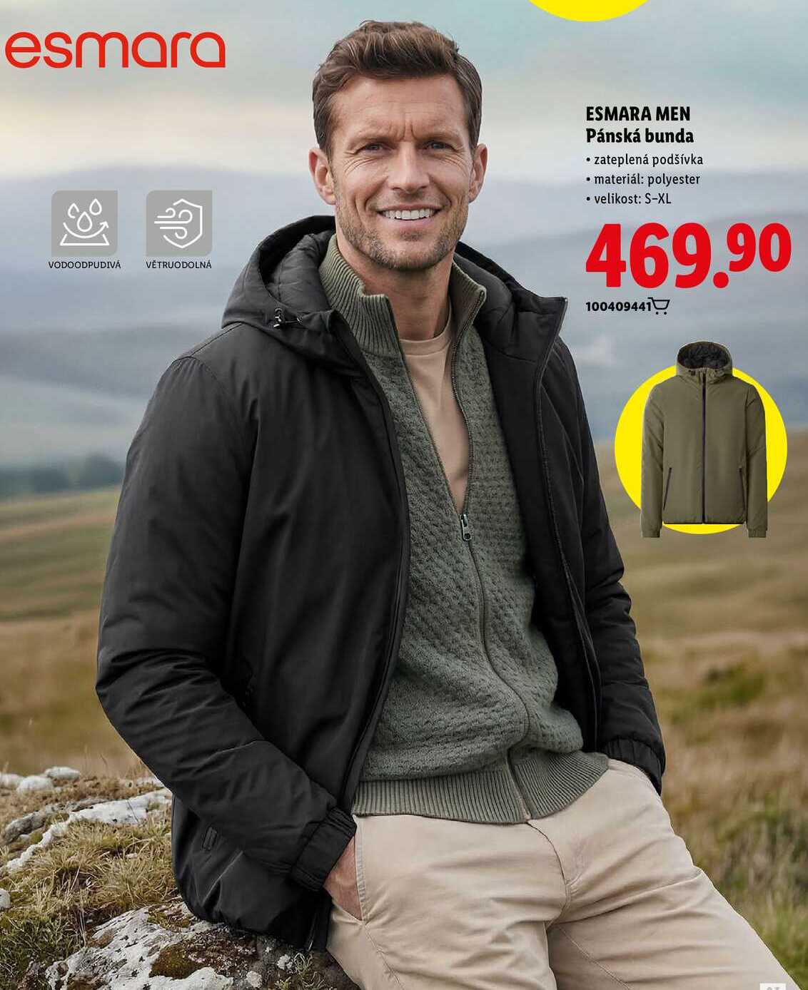 ESMARA MEN Pánská bunda 