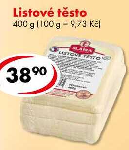 Listové těsto, 400 g