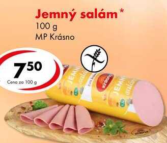 Jemný salám, 100 g