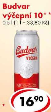 Budvar výčepní 10, 0,5 l