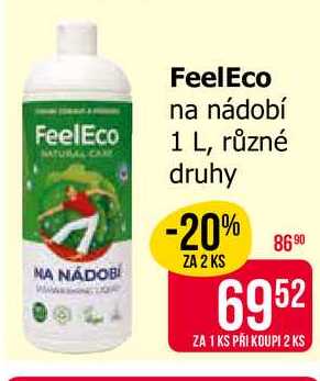 FeelEco na nádobí 1 L, různé druhy 