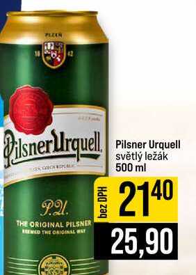 Pilsner Urquell světlý ležák 500 ml