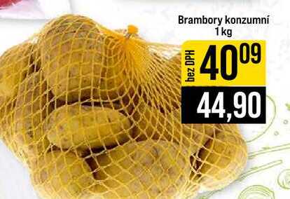 Brambory konzumní 1kg