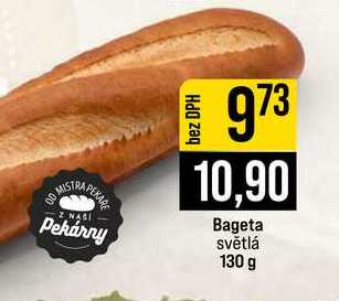 Bageta světlá 130 g 