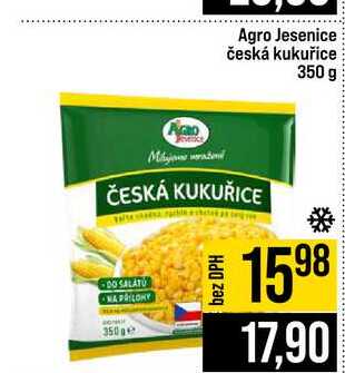 Agro Jesenice česká kukuřice 350 g 