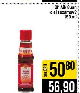 Oh Aik Guan olej sezamový 150 ml
