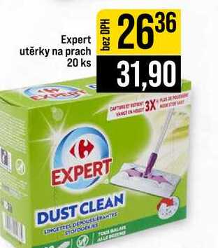 Expert utěrky na prach 20 ks
