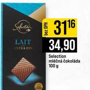 Selection mléčná čokoláda 100 g 