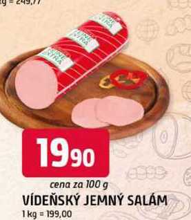 VÍDEŇSKÝ JEMNÝ SALÁM 100 g