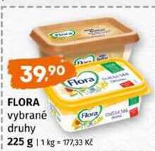 Flora 225 g v akci