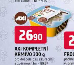 AXI KOMPLETNÍ KRMIVO 300 g 