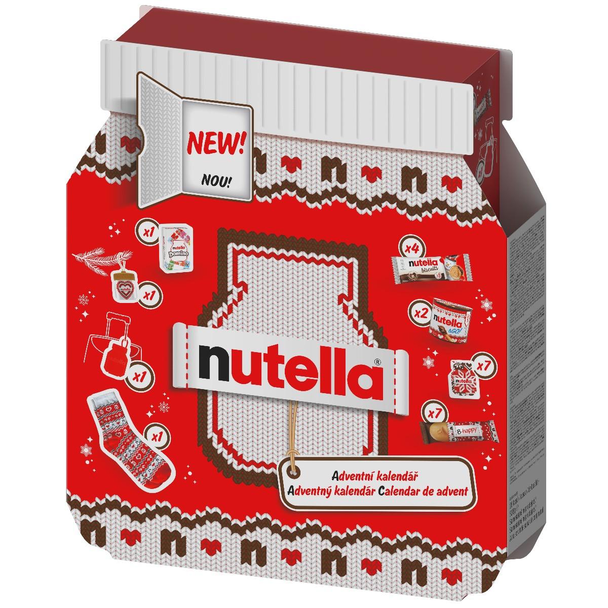 Adventní kalendář Nutella, 528 g