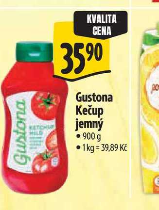 Gustona Kečup jemný 900 g
