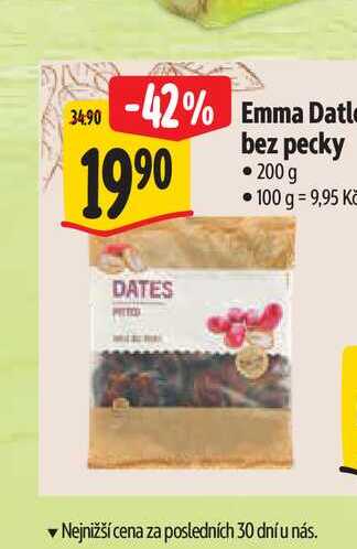  Emma Datle bez pecky 200 g