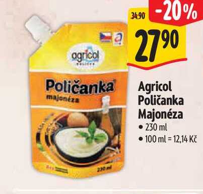 Poličanka Majonéza 230 ml