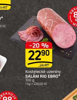 SALÁM RIO EBRO* 100 g