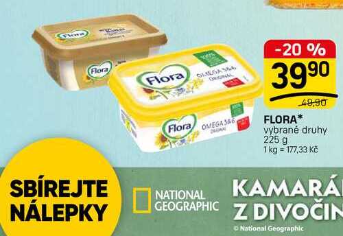 FLORA* vybrané druhy 225 g