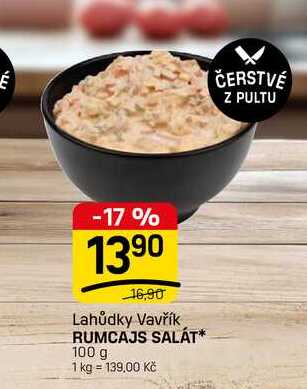 RUMCAJS SALÁT* 100 g