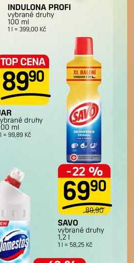 SAVO vybrané druhy 1,2l
